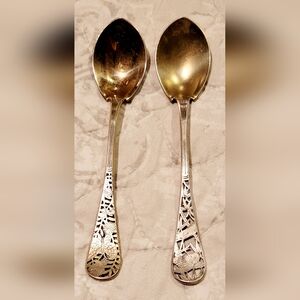 2 Vintage Sterling Silver Tifanny & Co Spoons